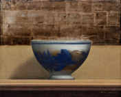 Wim Blom - Flo blue 2007 -12”x14”  